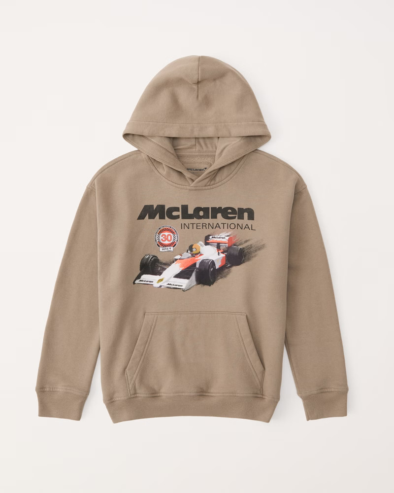 mclaren graphic popover hoodie | Abercrombie & Fitch (US)