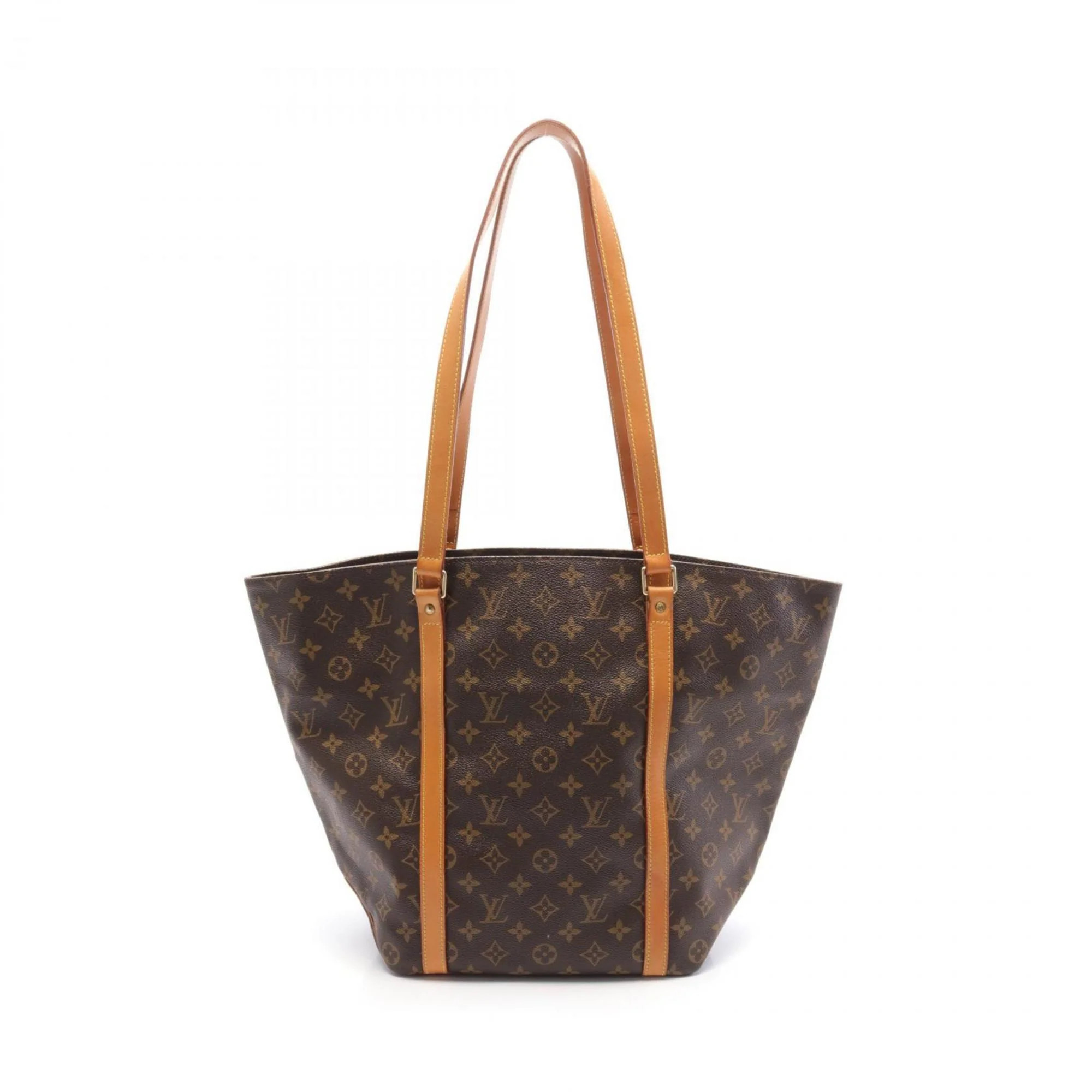Louis Vuitton Monogram Coated Canvas Leather Tote Bag (Pre-Owned) | Shop Simon