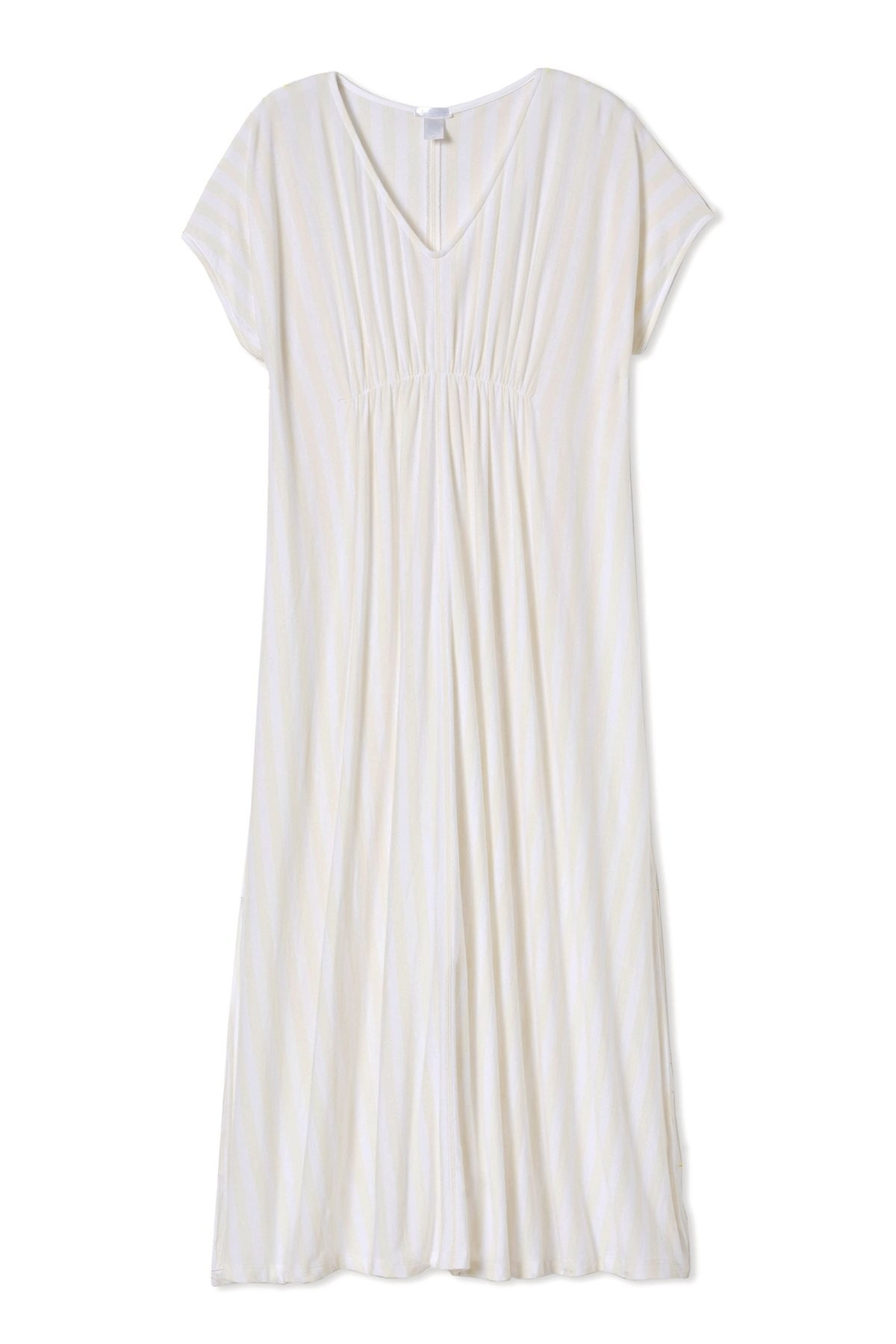 DreamKnit Caftan in Sea Salt | LAKE Pajamas