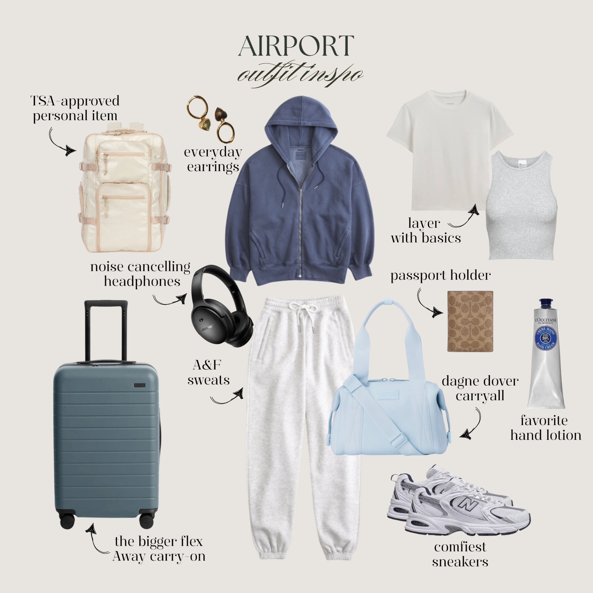 airport outfit inspo | jacqmaria jewelry code is always viv15 


#LTKTravel #LTKItBag #LTKSummerEdit