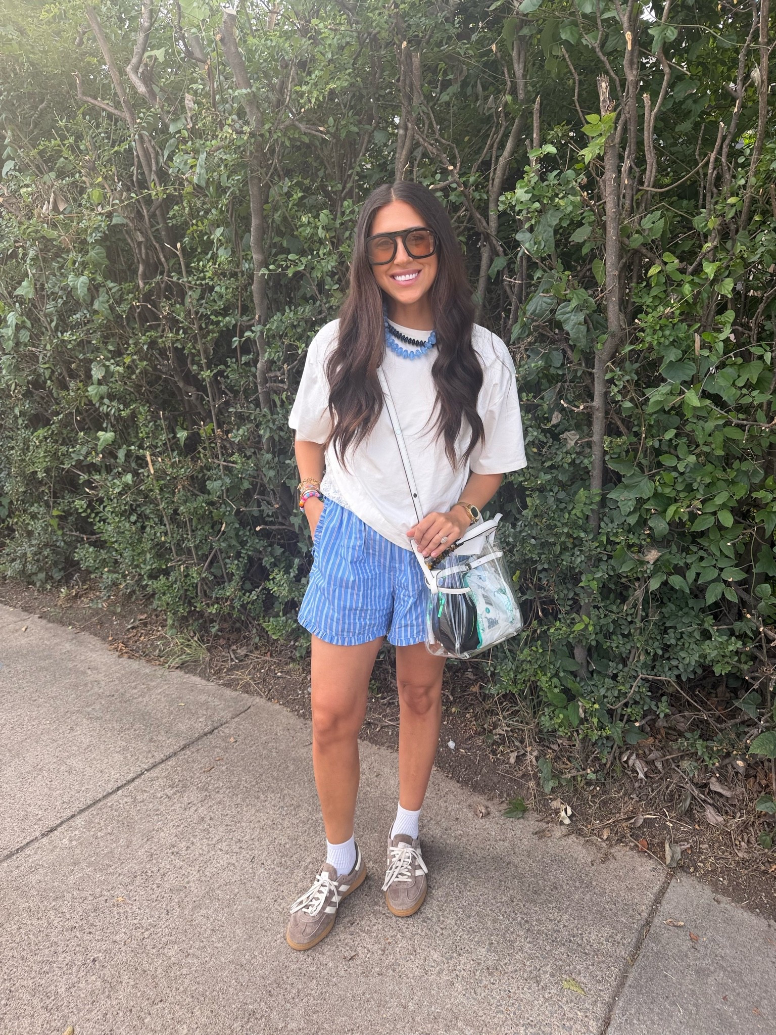 Amazon top & the cutest Walmart shorts for Forest Frank 🤍 Kid-chasing approved outfits we love to see it. 

Top: medium
Shorts: small 

Dressupbuttercup.com #dressupbuttercup #dederaad

#LTKootd #LTKPetite #LTKSeasonal