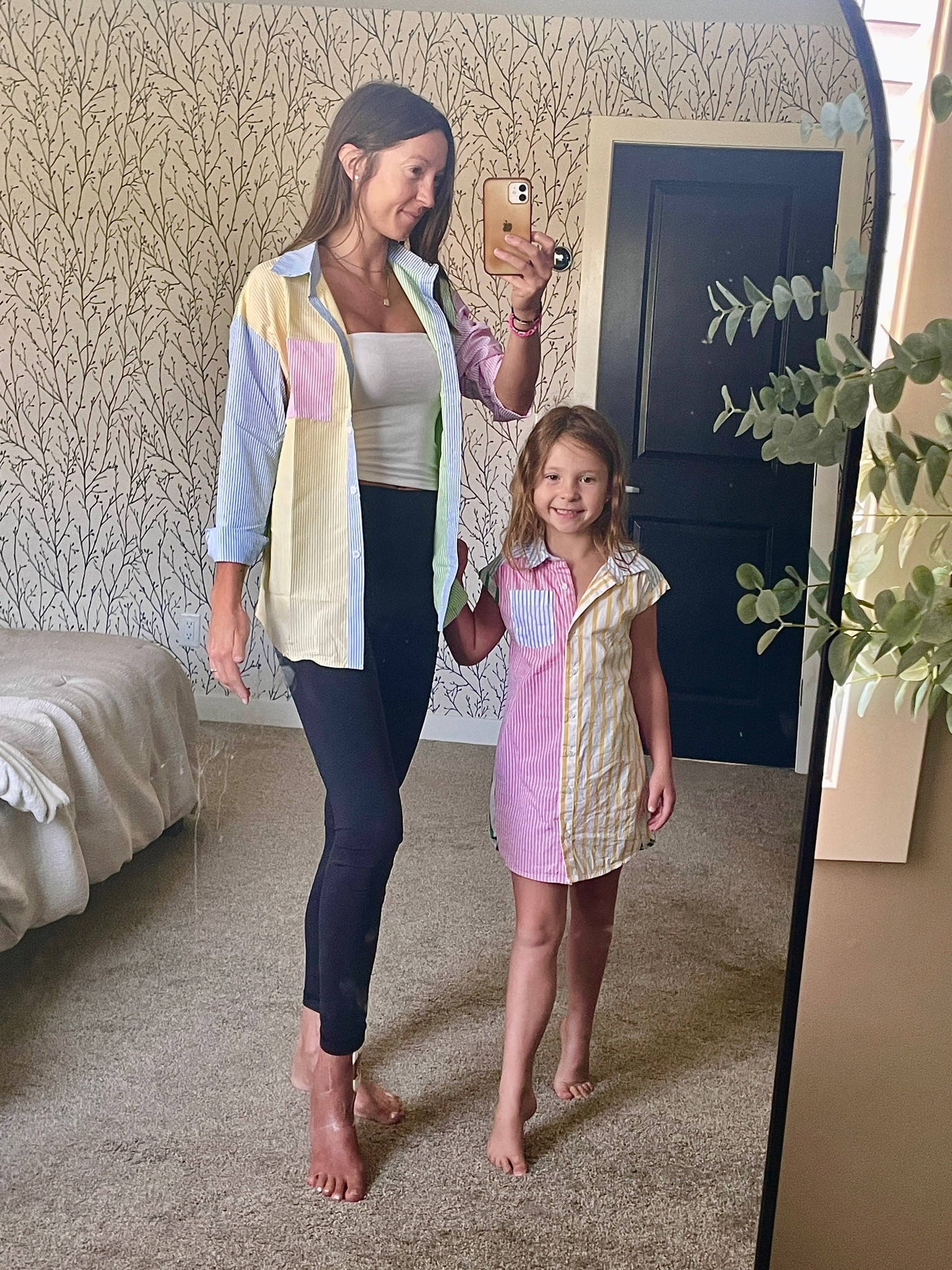 Matching my mini 🥰

Size Xs in pants 
Size small in shirt 

#LTKkids #LTKunder50 #LTKfamily