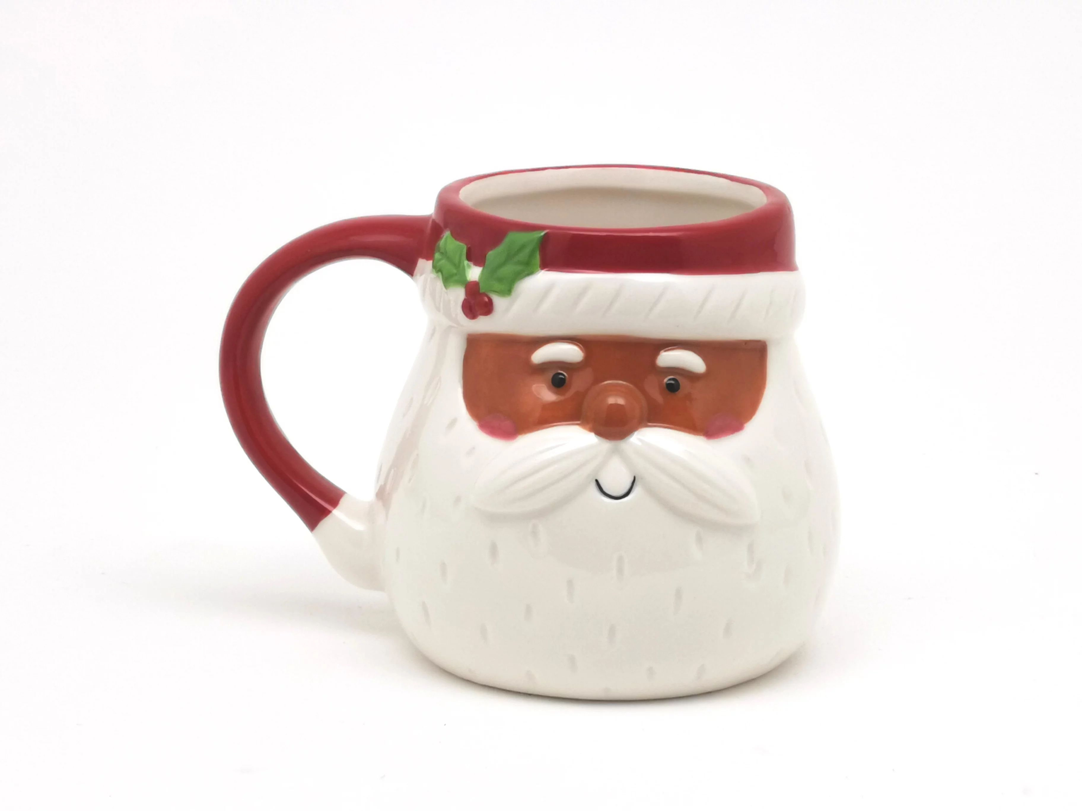 Holiday Time Santa Mug, 12 fl oz, Stoneware Ceramic - Walmart.com | Walmart (US)