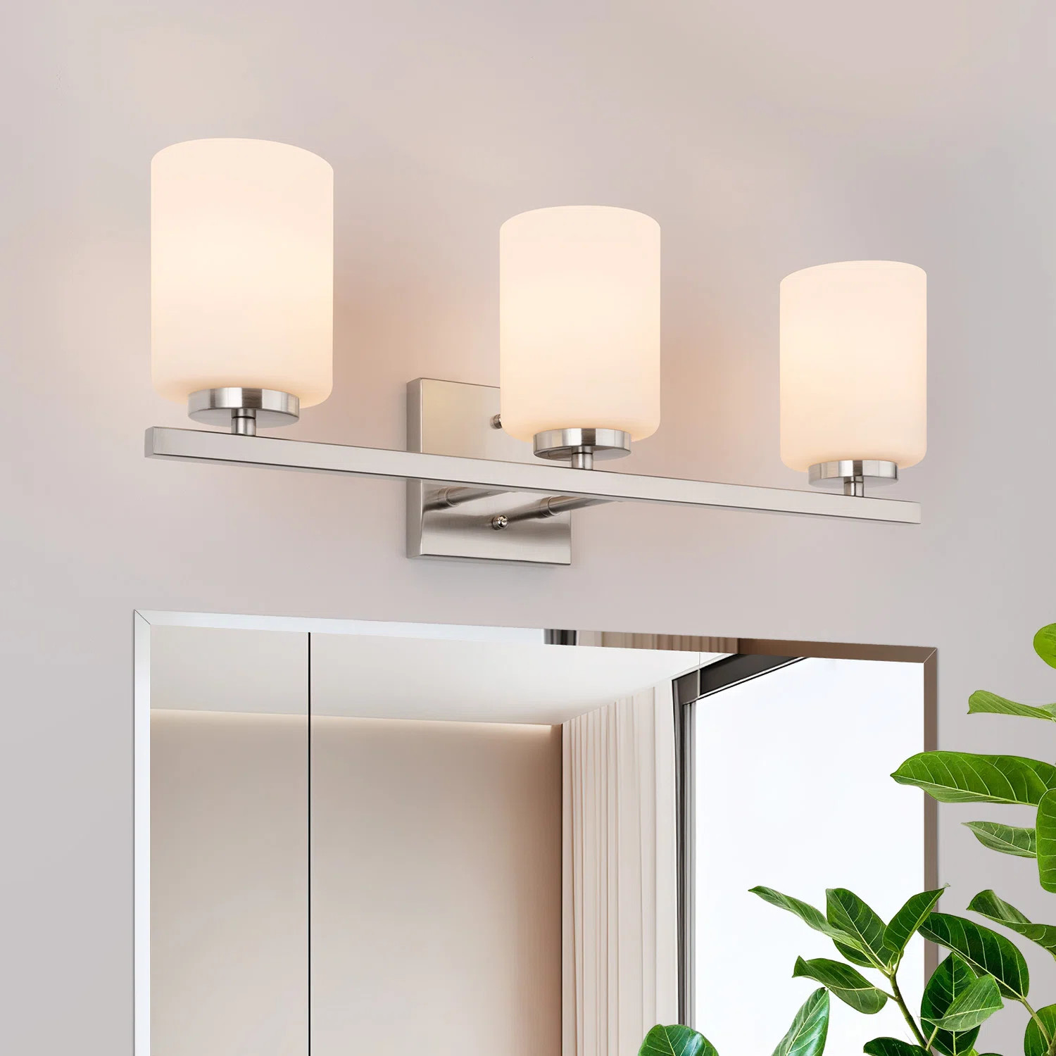 Ebern Designs Ellysen Dimmable Vanity Light & Reviews | Wayfair | Wayfair North America