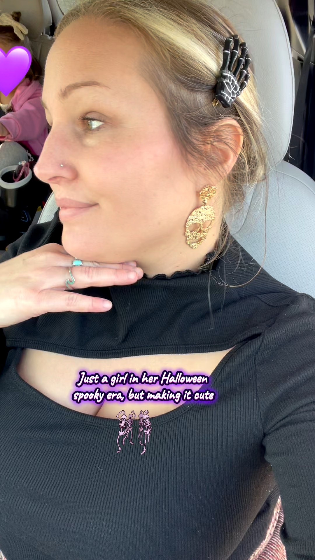 In my spooky girl era! 🐈‍⬛💀💜

#Ltkfall #skeletons #halloween #october

#LTKHalloween #LTKMidsize #LTKSeasonal