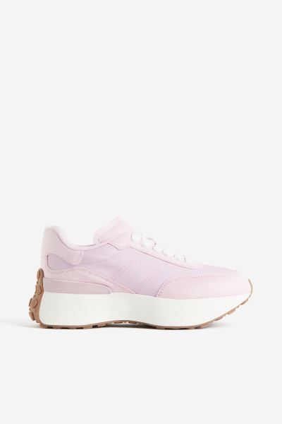 Chunky Sneakers - Light pink - Ladies | H&M US | H&M (US + CA)