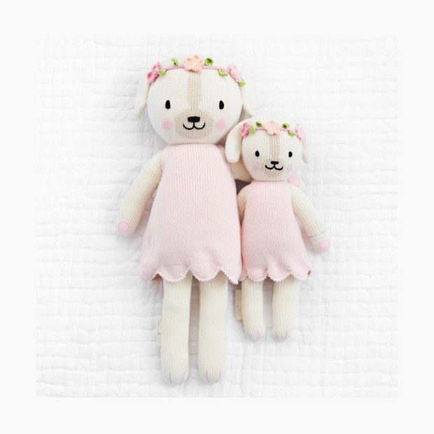 Cuddle + Kind Hand-Knit Doll in Charlotte The Dog Size Regular 20 | Babylist