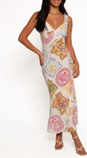 Zinnia Allover Print Sleeveless Dress | Nordstrom
