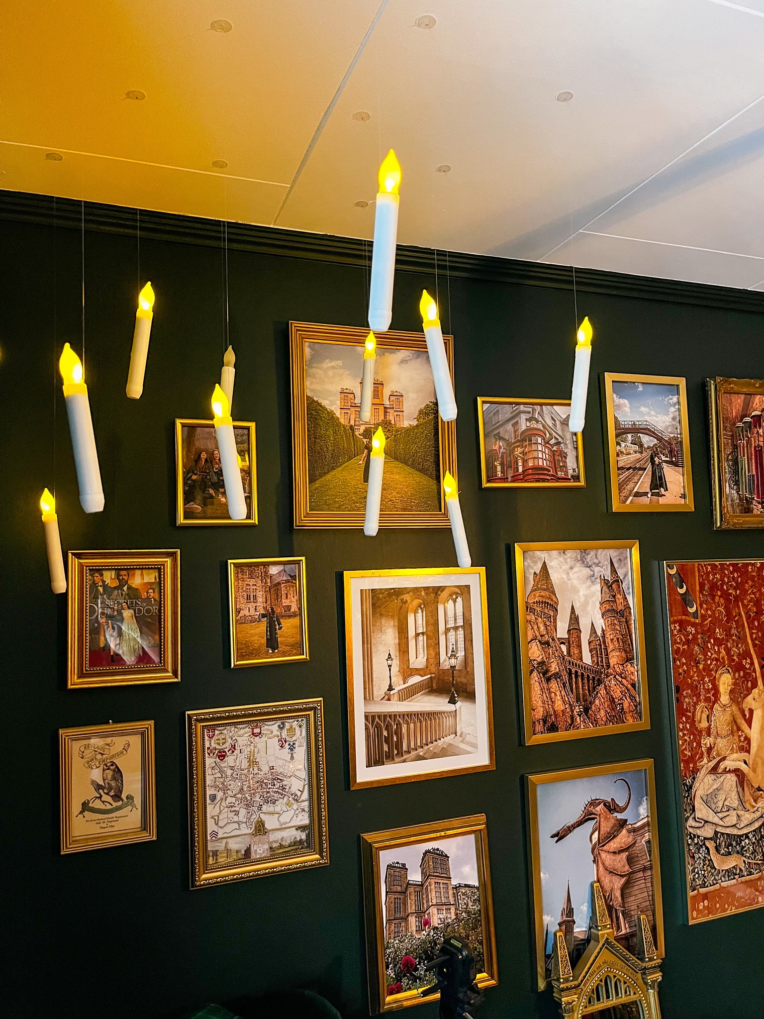 Harry Potter floating candles with wand remote 

#LTKhome #LTKSeasonal #LTKGiftGuide