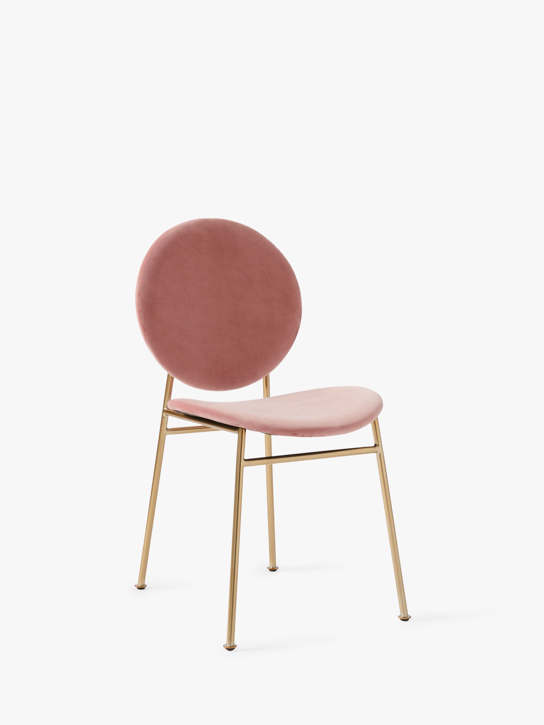 west elm Ingrid Dining Chair, Pink | John Lewis (UK)