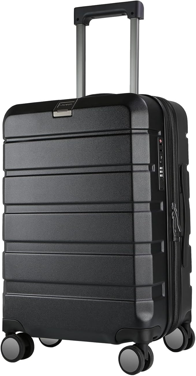 KROSER Hardside Expandable Carry On Luggage with Spinner Wheels & Built-in TSA Lock, Durable Suit... | Amazon (US)