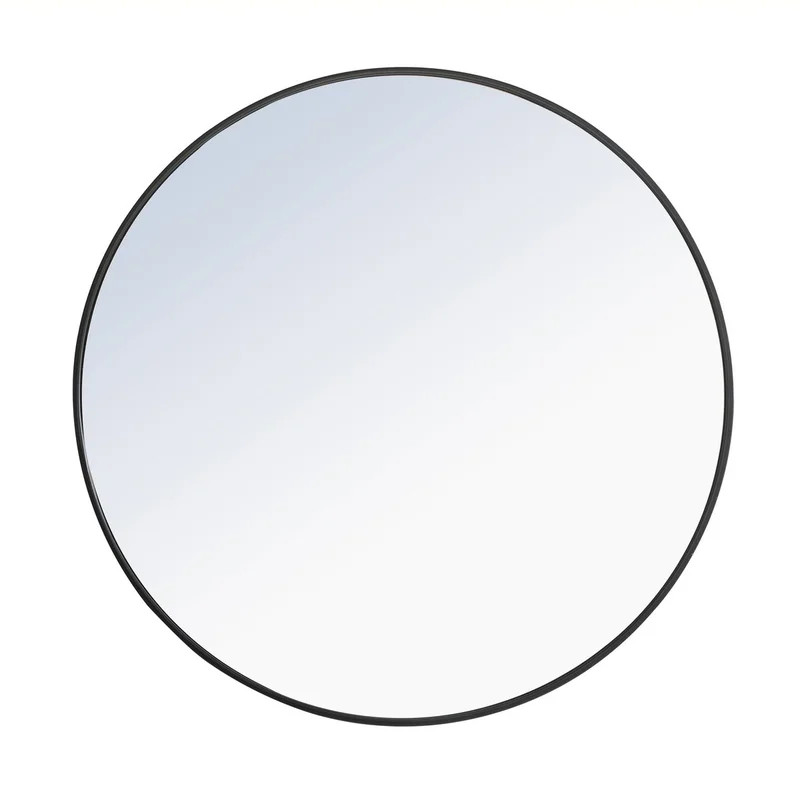 Sabine Metal Round Wall Mirror | Wayfair North America