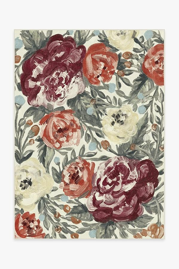 Camellia Currant Rug | Ruggable