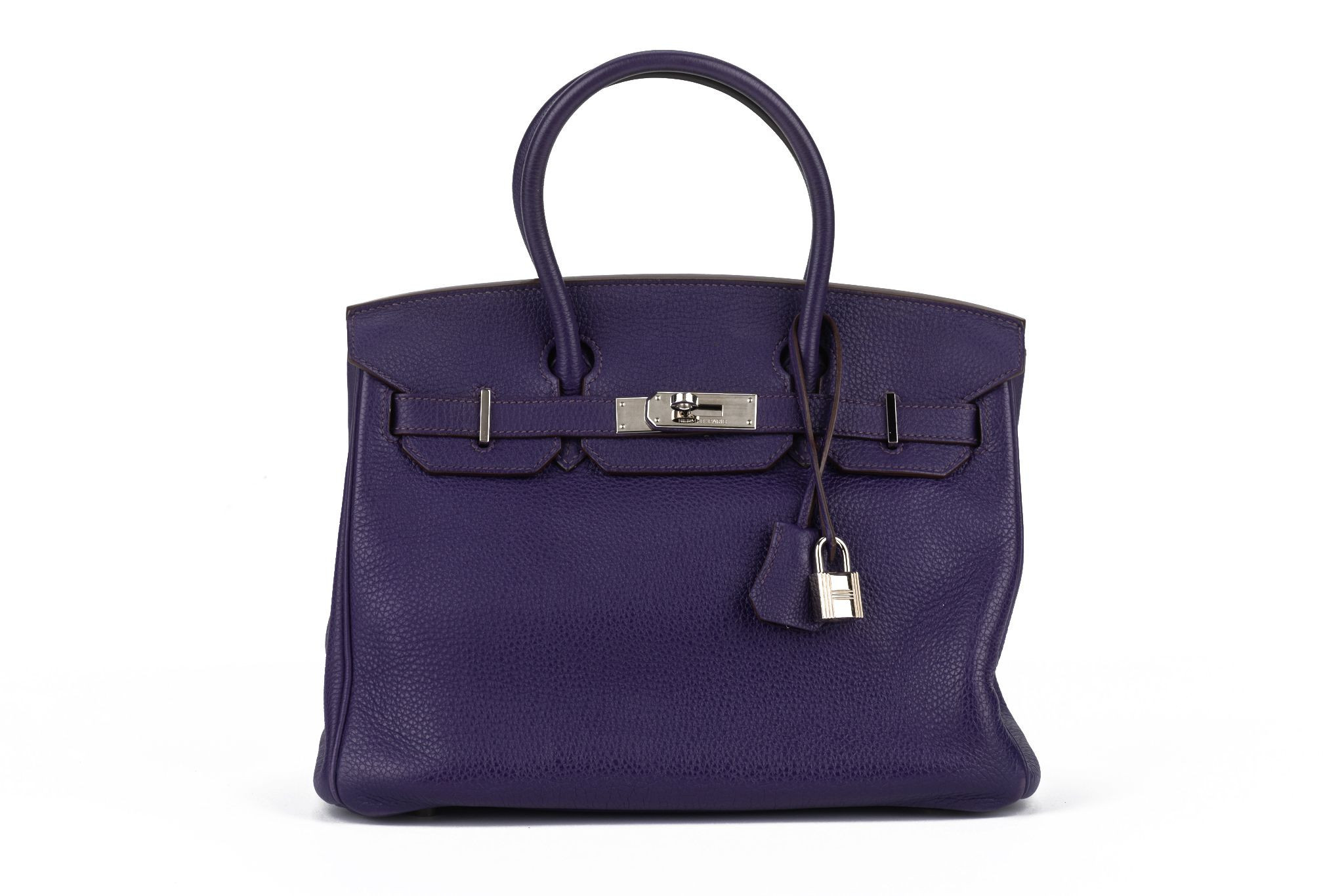 Herme???s Birkin 30 Iris Clemence Palladio - Vintage Lux | One Kings Lane