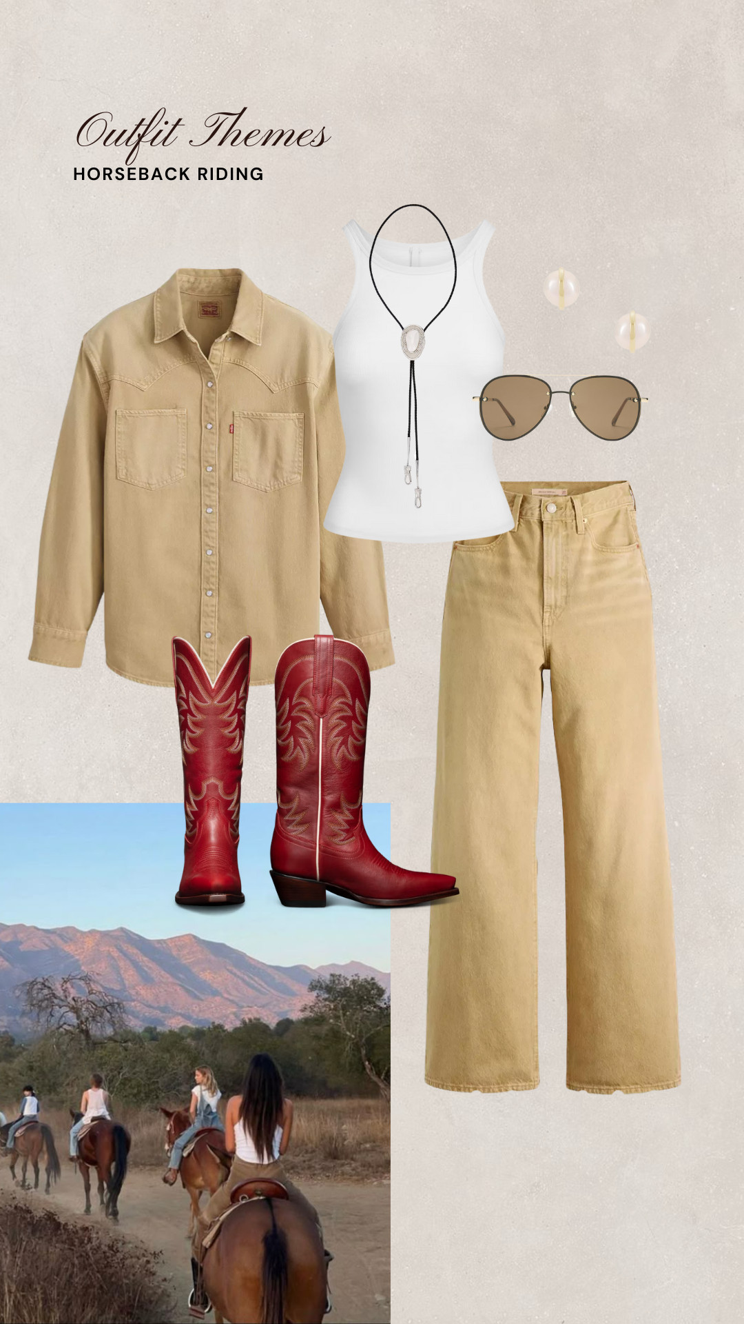Horseback riding in the mountains! 

mountains l montana l outfit 
 

 