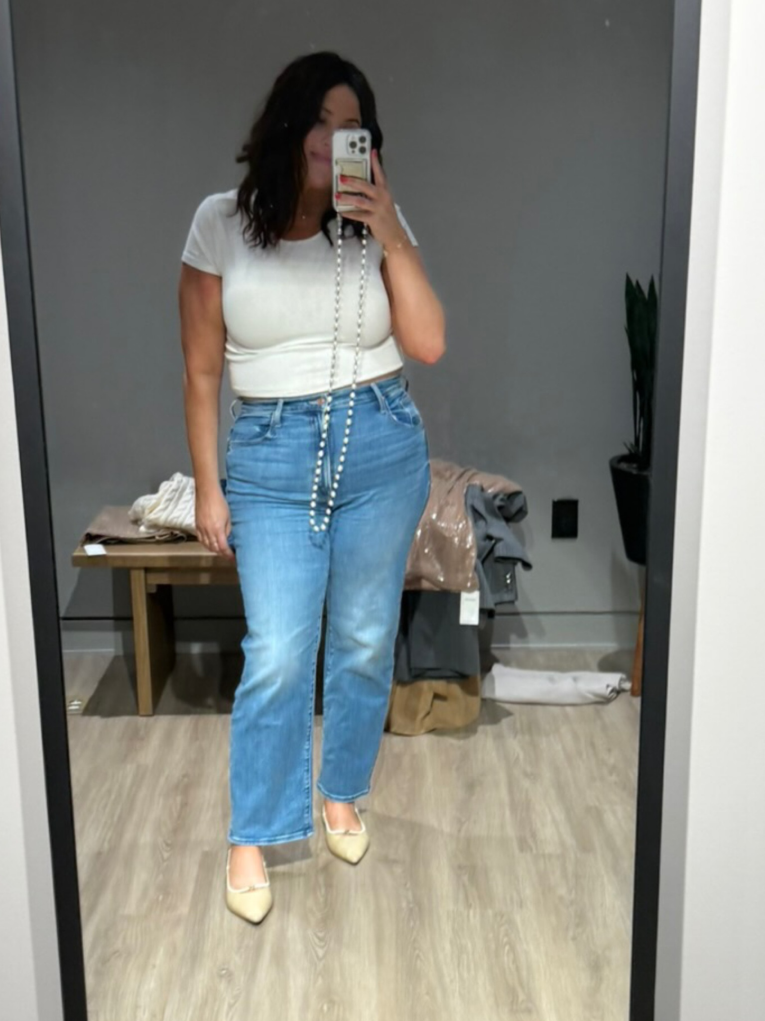 Another cute style of curve love jeans in a straight leg full length style. I’m in curve love 14/32
Also available and linked in non curve love. 

#LTKCyberWeek #LTKMidsize #LTKFindsUnder100