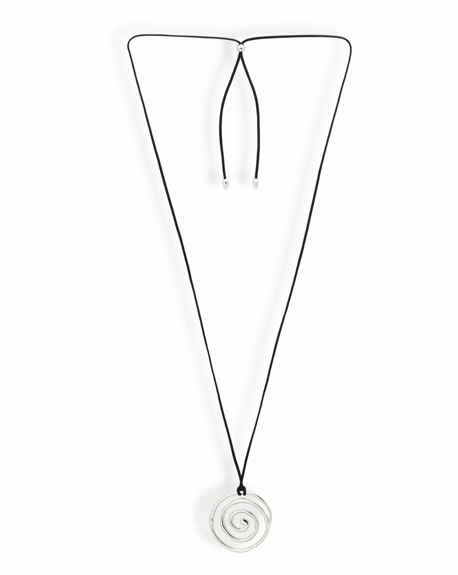 Ashton Spiral Cord Necklace | Mod and Jo