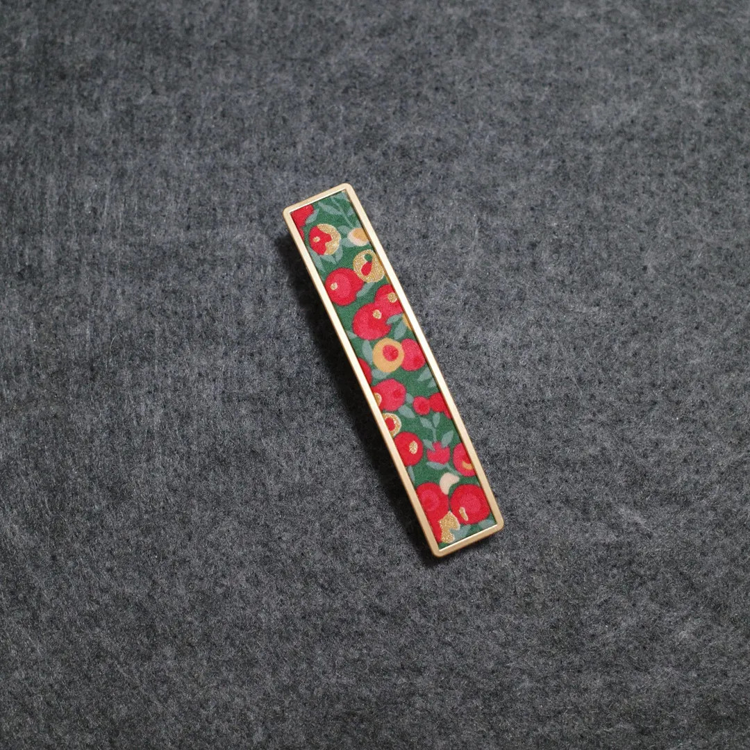 Liberty French Barrette, Vintage Hair Barrette for Girlfriend, Summer Floral Hair Clip, 8.5 Cm La... | Etsy (US)