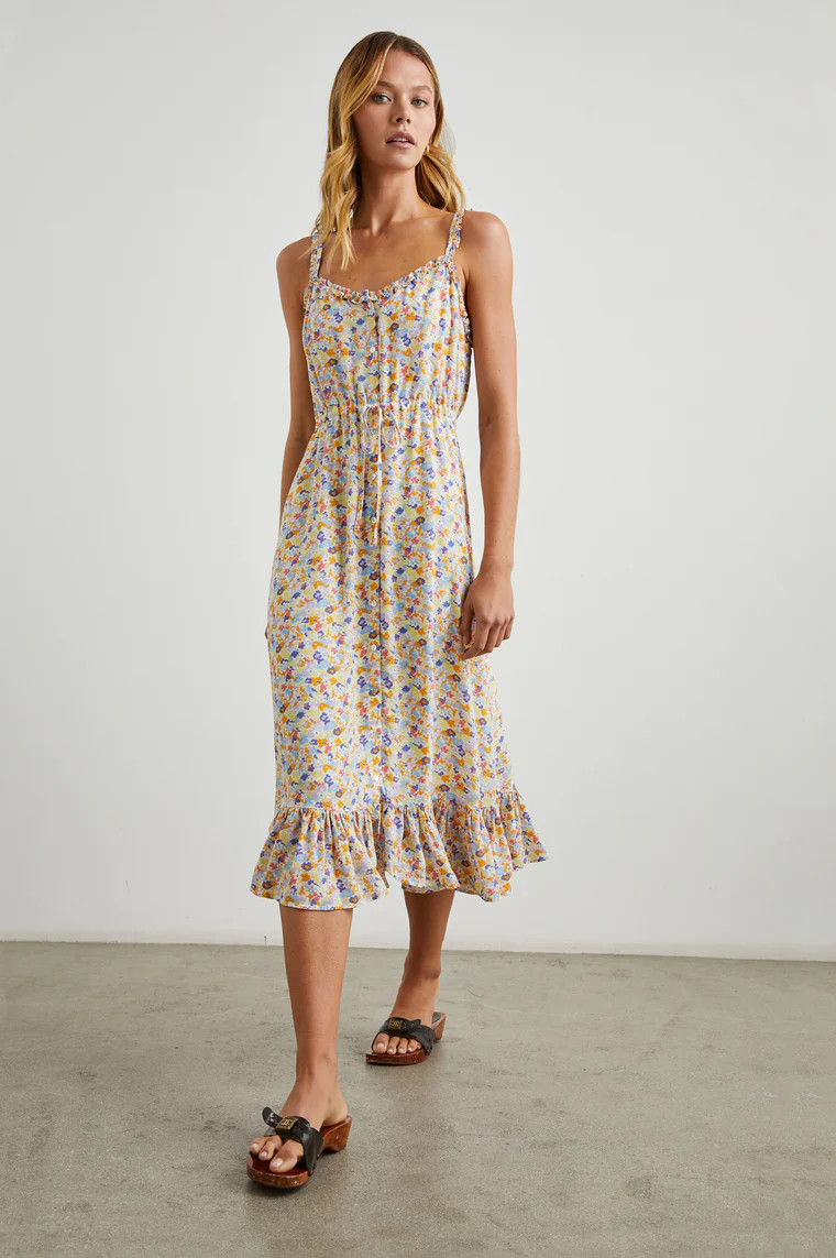 ADALYN DRESS - PAPAYA FLOWERS | Rails