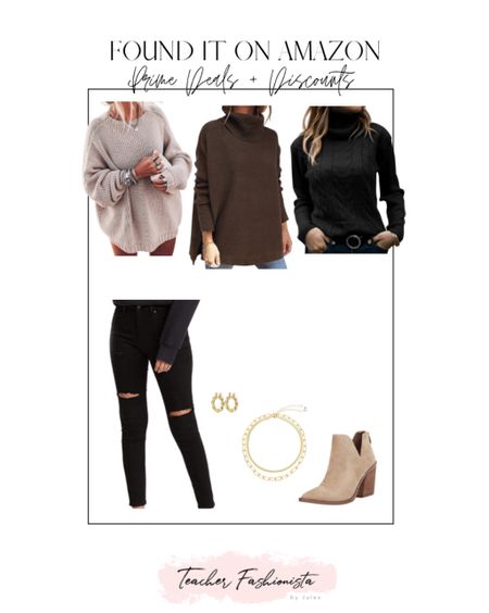 More holiday outfit inspiration for you- all on Amazon AND on deal today! 

• sweaters • booties • Amazon fashion • Amazon deals • Prime l deals • Thanksgiving outfit •

#LTKsalealert #LTKunder50 #LTKSeasonal #LTKunder100 #LTKstyletip