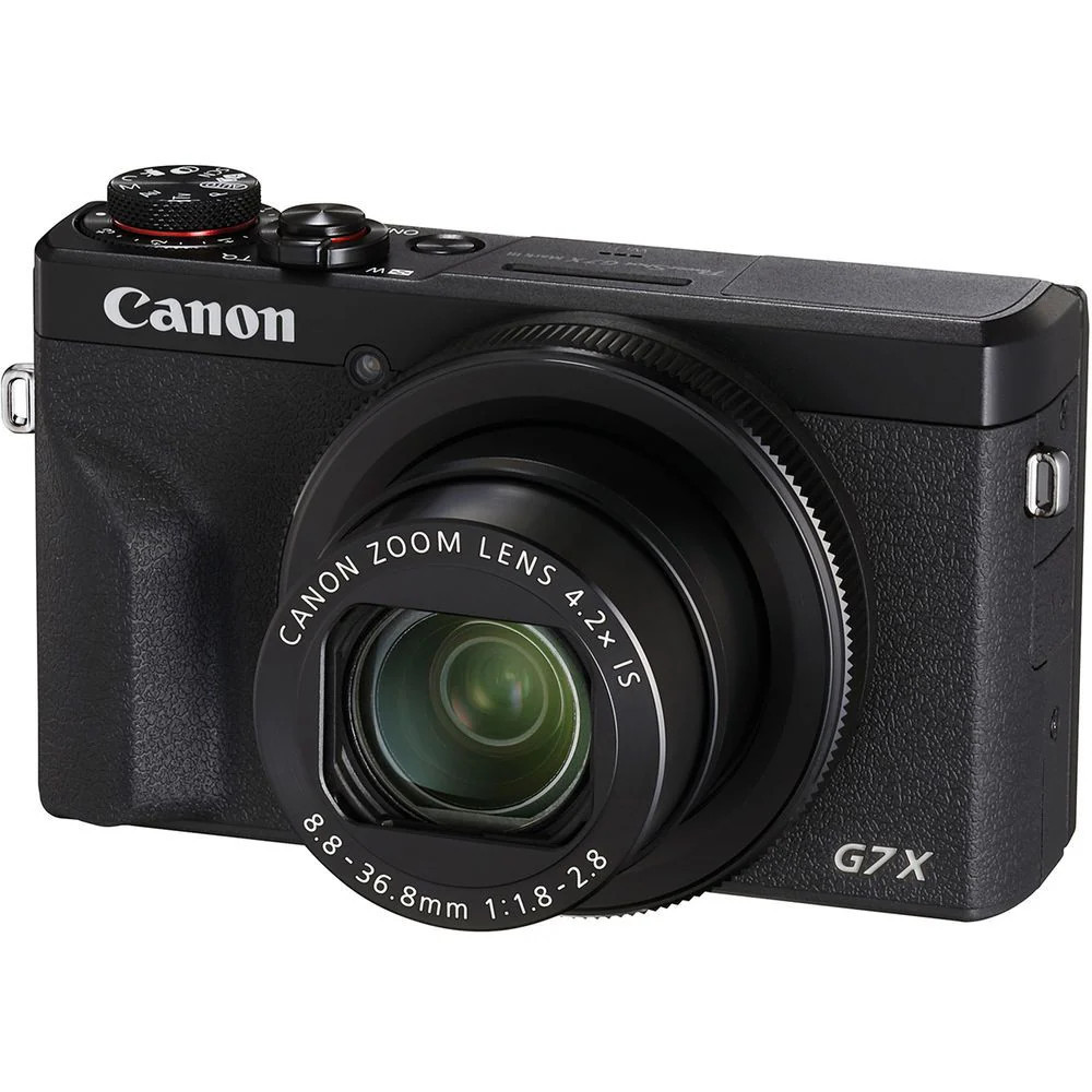 Canon PowerShot G7 X Mark III Compact Digital Camera - 20.1MP - 4K - Black one_size | 3637C001 | Lowe's