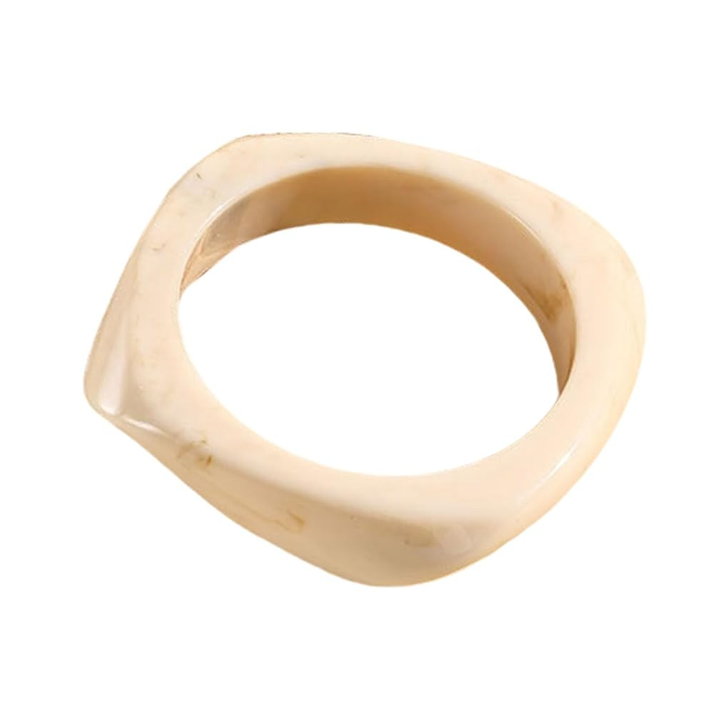 Caiyao Colorful Acrylic Resin Bangle Bracelet Wristbands Tortoiseshell Acetate Plate Cuff Bracele... | Amazon (US)