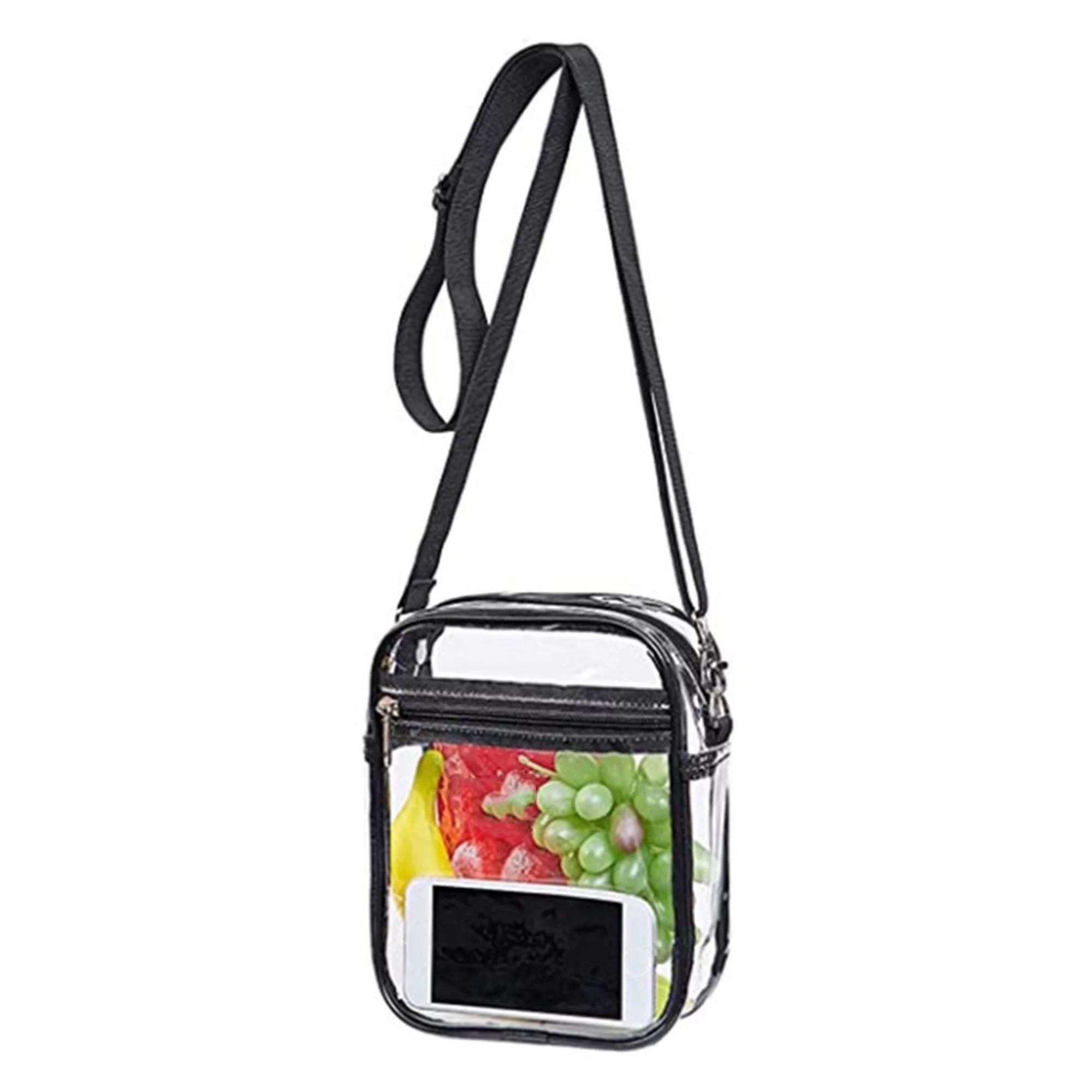 Fancosni Fashion Clear Crossbody Bag, Clear Bag, Clear Wallet with Adjustable Strap, for Concerts... | Walmart (US)