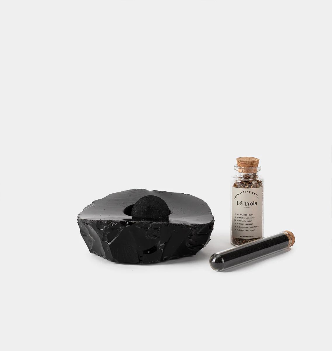 Black Obsidian Incense Kit | Amber Interiors