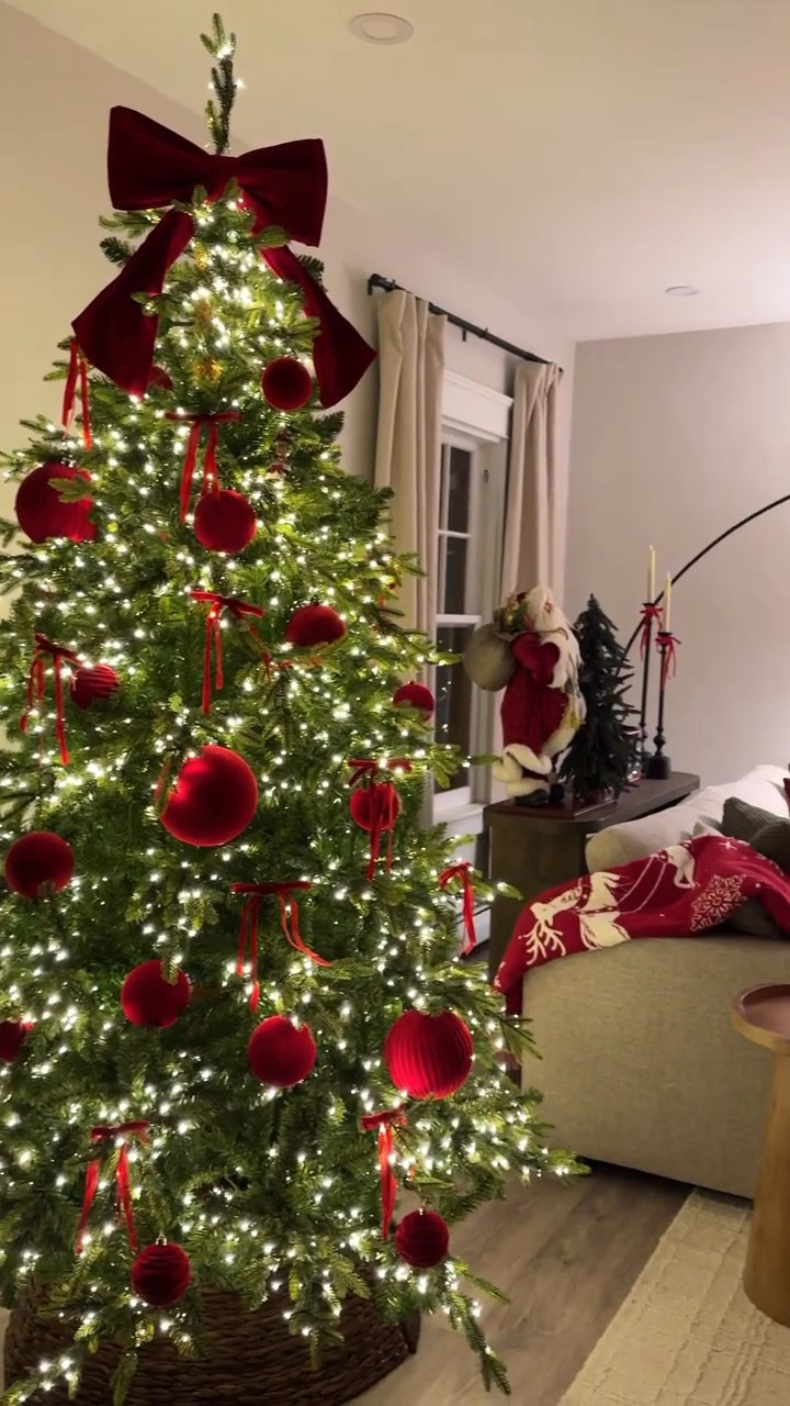 Quite literally can never go wrong with classic Christmas colors ❤️ Linking as much as I can here! 

Im excited to show you all the rest of the decor but enjoy this video while I finish up 🥰

#LTKHoliday #LTKFamily #LTKHome