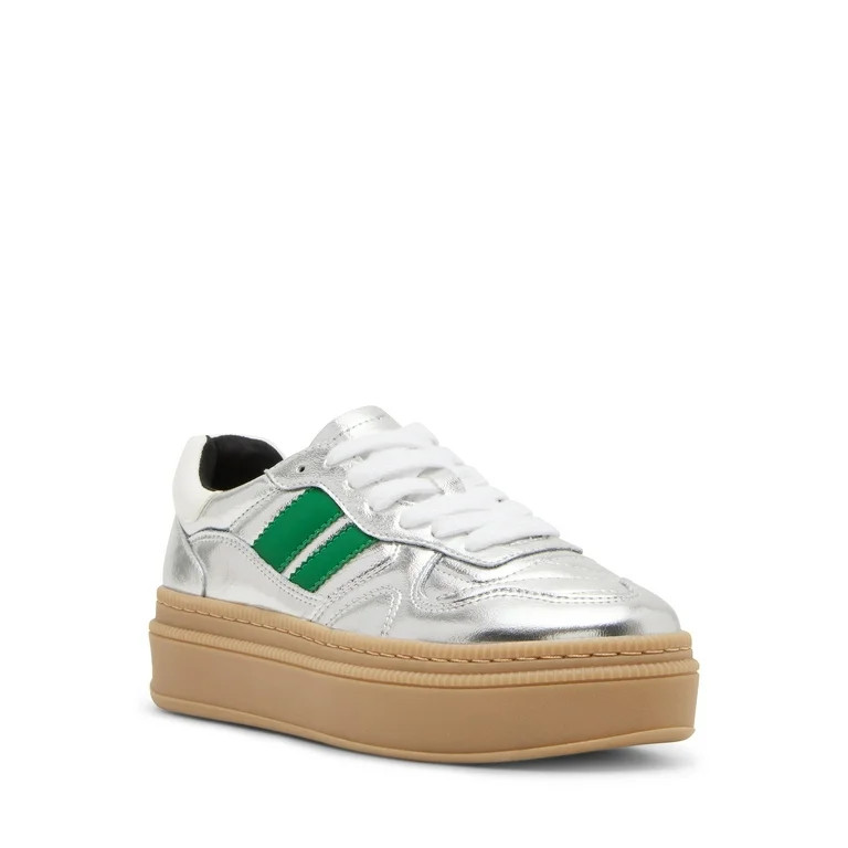 Madden Girl Women's Goalie Lace up Platform Sneaker | Walmart (US)