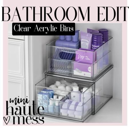 Time to get organized! Tagged my favorite The Home Edit pieces and some are marked down! Obsessed with anything clear and acrylic for organization! #thehomeedit #declutter 

#LTKsalealert #LTKhome #LTKFind