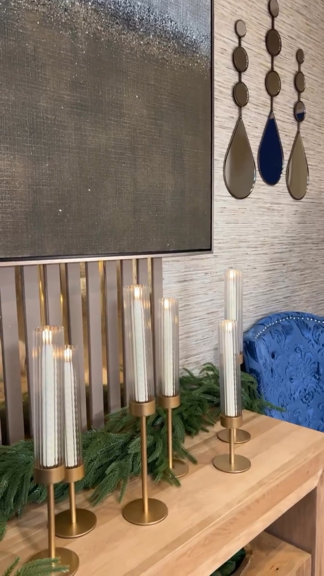 How I styled candles to make an impact in my home. These are great for mantles, entertainment cabinets, or coffee tables  

#LTKSeasonal #LTKGiftGuide #LTKHoliday