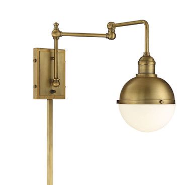 1-Light Brass Wall Sconce, Lights Reimagined (80408G1) | Lighting Reimagined