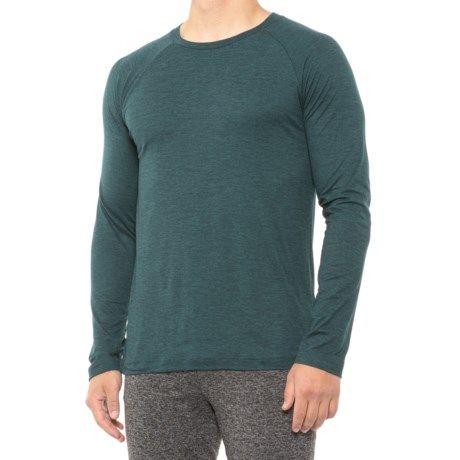 Gaiam Everyday Basic T-Shirt - Long Sleeve (For Men) | Sierra