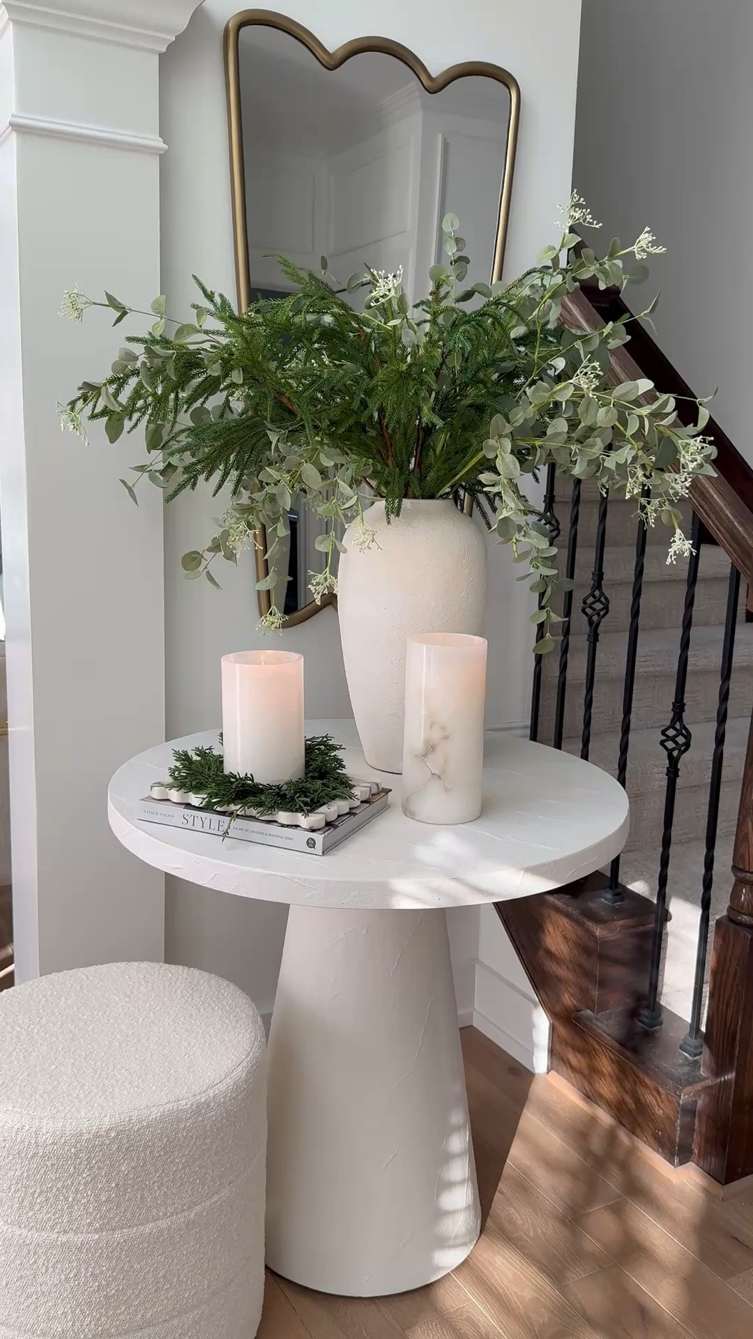 A seasonal arrangement that fits in for the holidays and all winter long 

#LTKHoliday #LTKdayinmylife #LTKHome
