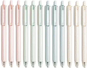 U Brands U-eco Pastel Speckle Gel Click Pens, 12 Count (3142U01-24) | Amazon (US)