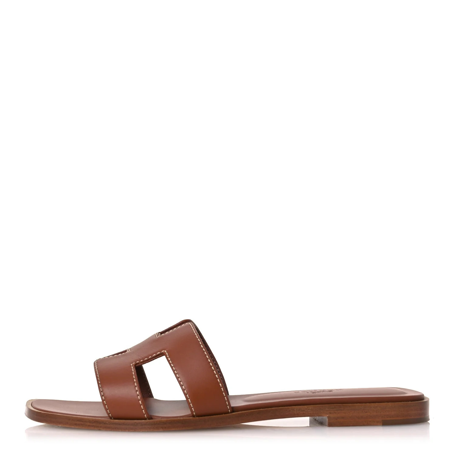 Box Calfskin Oran Sandals 36.5 Gold | FASHIONPHILE (US)