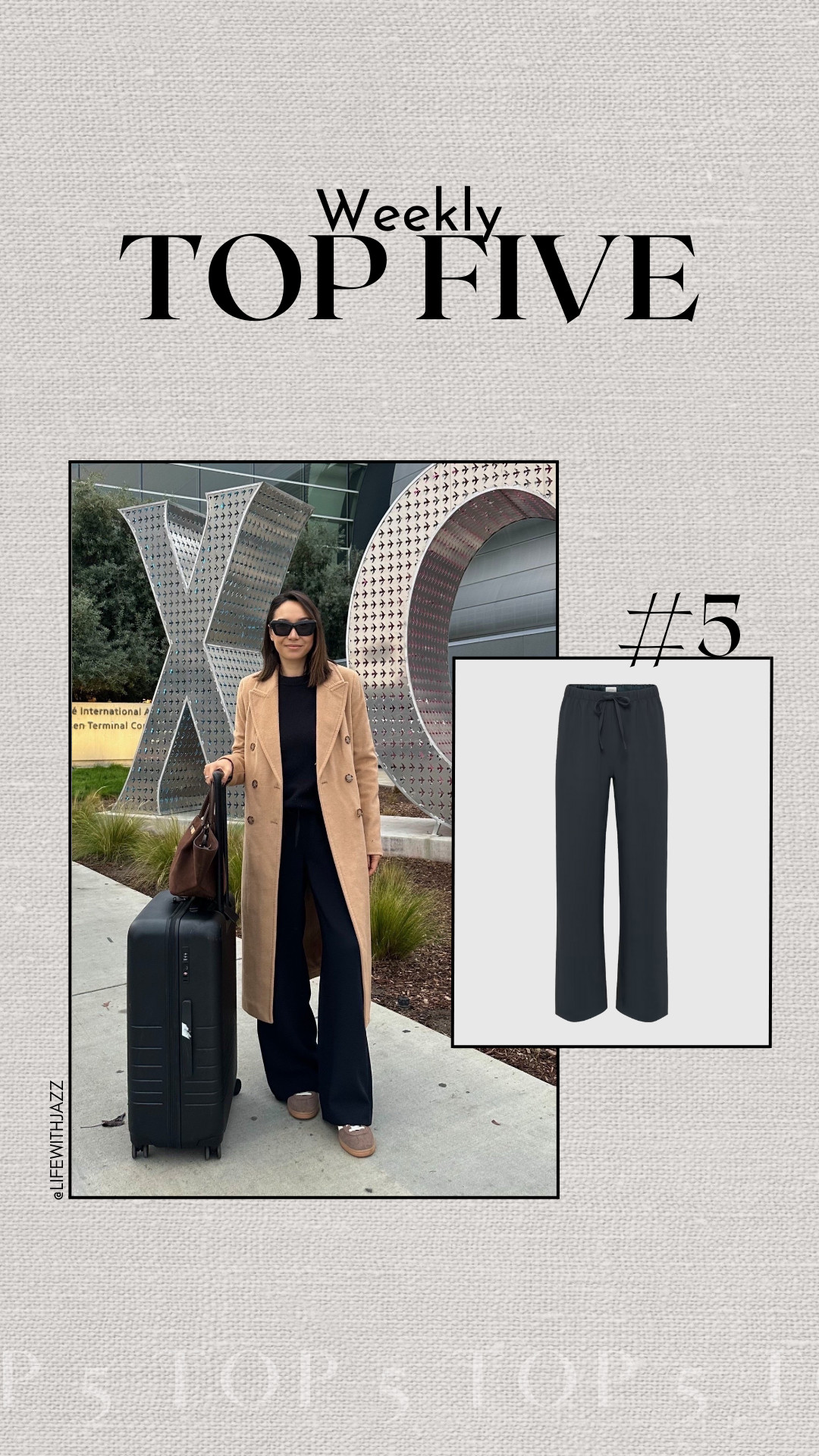 #5 bestseller: aritzia lodge pants 

wrinkle-free pull on pants, come in several colors 

make for a great travel pant

wearing the regular length (i'm 5'4")  

 #LTKTravel