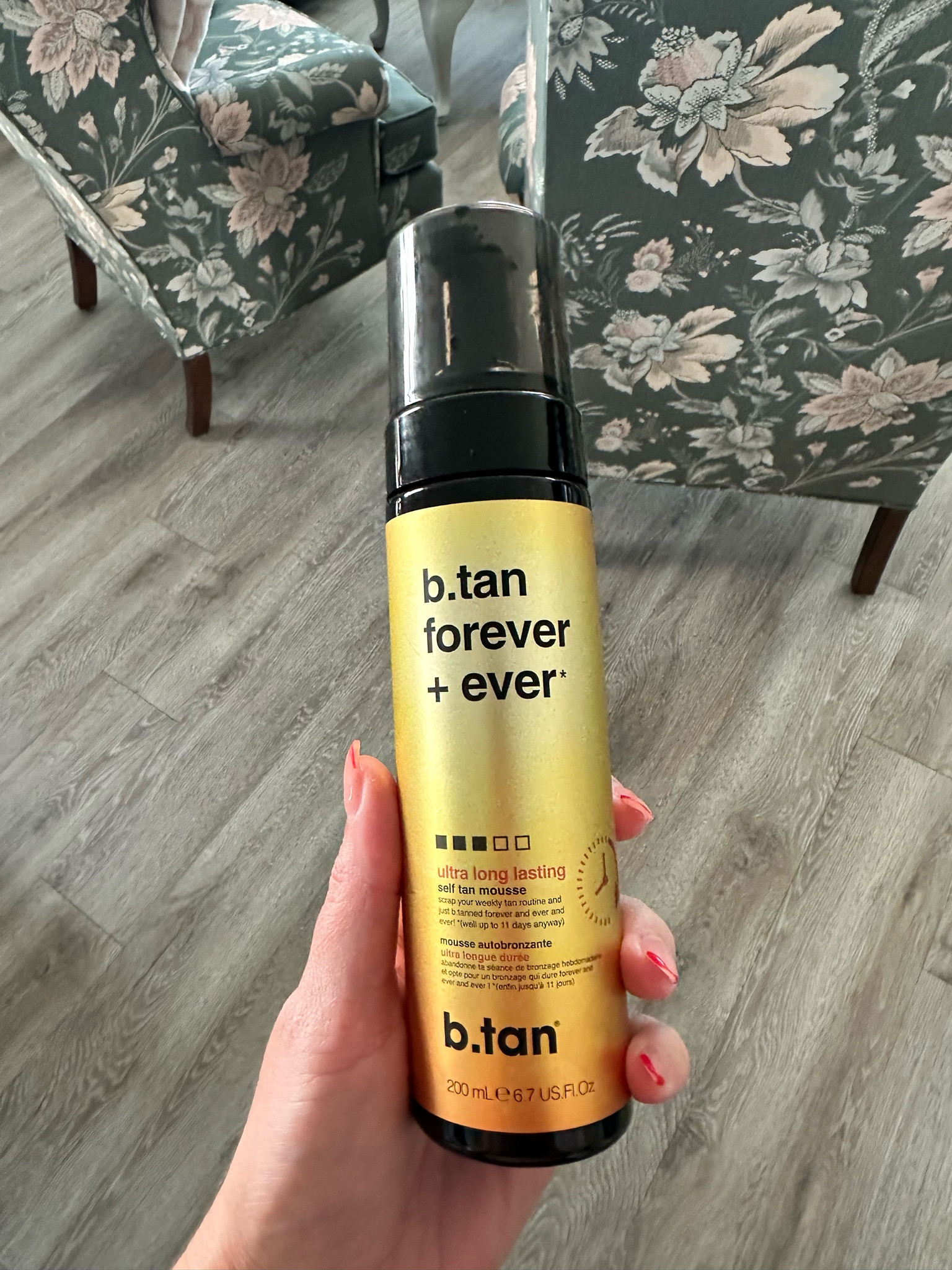 Current self tanner - use it with a mitt! 

#LTKOver40