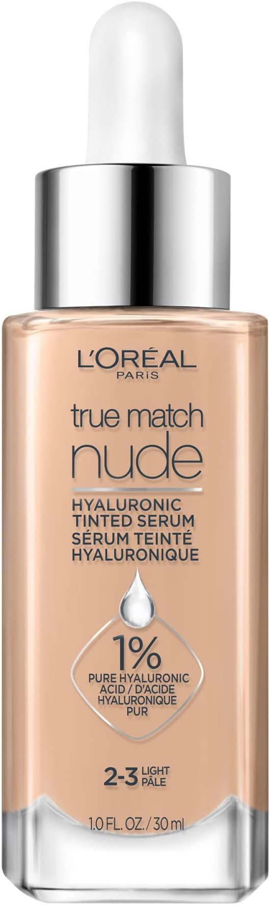 L’Oréal Paris True Match Nude Hyaluronic Tinted Serum, Tinted Face Serum with Hyaluronic Acid ... | Amazon (CA)