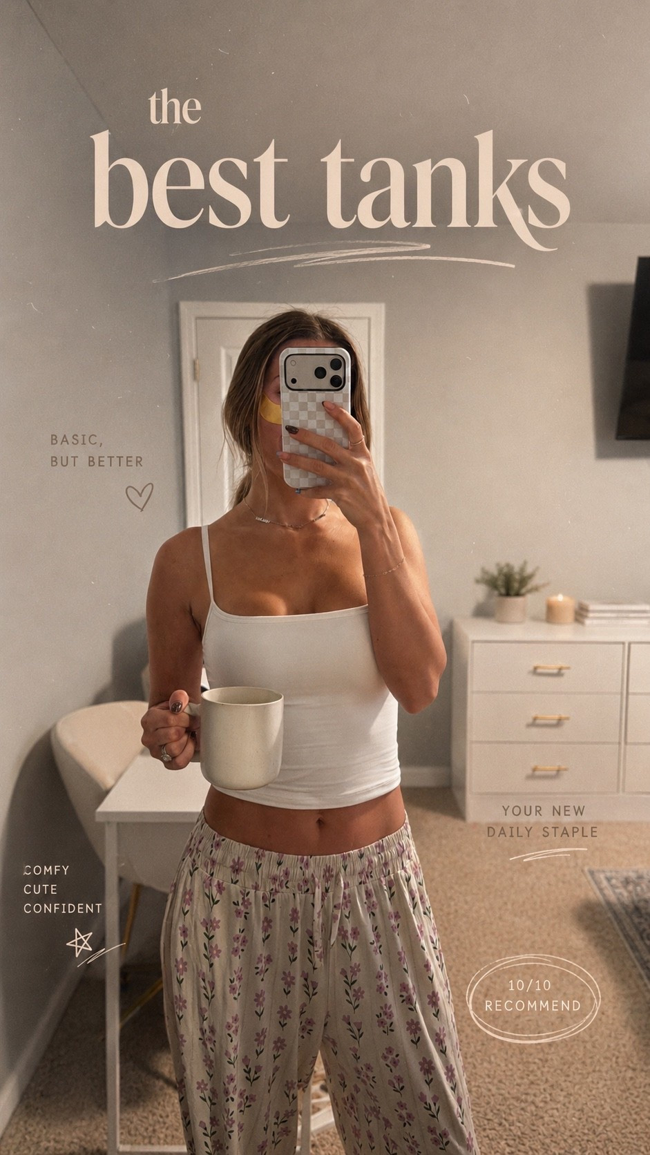 The actual best tanks you’ll ever buy AND they’re Amazon! These feel like butter and the bra is sewn in so no extra layer digging into you! ✨

#LTKootd #LTKgrwm #LTKPetite