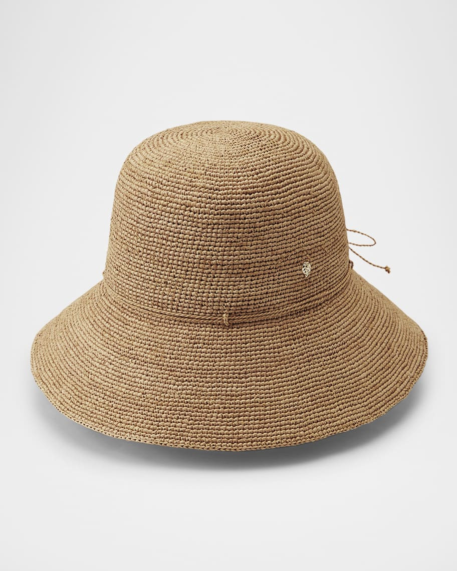 Helen Kaminski Villa Raffia Bucket Hat | Neiman Marcus