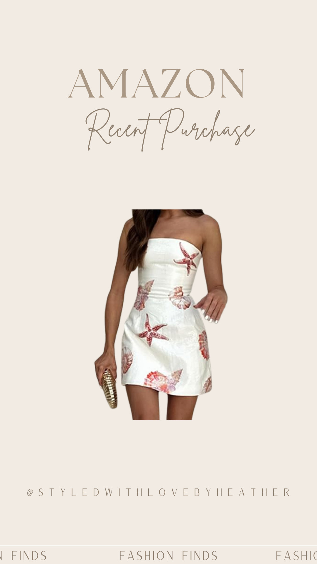 ✨ Recent Amazon find I’m loving ✨

This strapless seashell mini dress is giving major summer vacation vibes. The flattering fitted bodice and playful starfish and shell print make it perfect for beach trips, summer dinners, or tropical getaways.

If you’re looking for a cute statement mini dress for vacation, resort nights, or summer events, this is a must-have.
Linked on my LTK 🤍 ✨

 

 #LTKSpringSale #LTKootd #LTKPetite