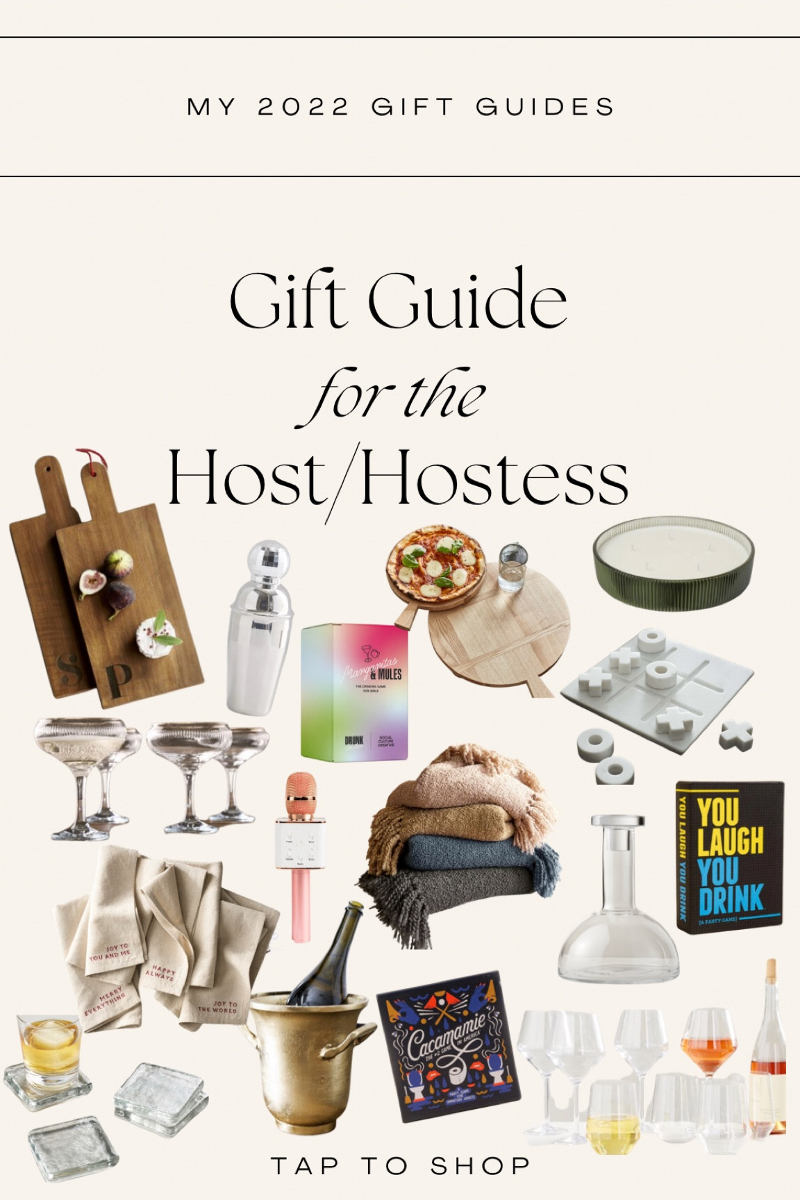Holiday gift guide for the host/hostess! Gifts for hosting, gifts for home, house warming Christmas gifts, gifts for home, amazon gifts, thoughtful gifts for everyone, gifts for family #LTKGiftGuide

#LTKCyberweek #LTKHoliday #LTKhome