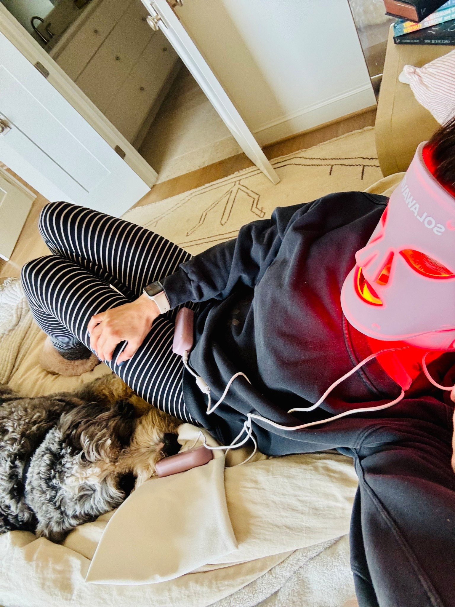 If I’m going to avoid being productive, my skin might as well benefit ✨ Loving my Solawave face + neck mask lately.

#LTKValentine #LTKBeauty #LTKselfcare