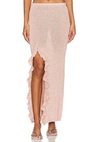 Michaela Camisole in Blush Sequin | Revolve Clothing (Global)