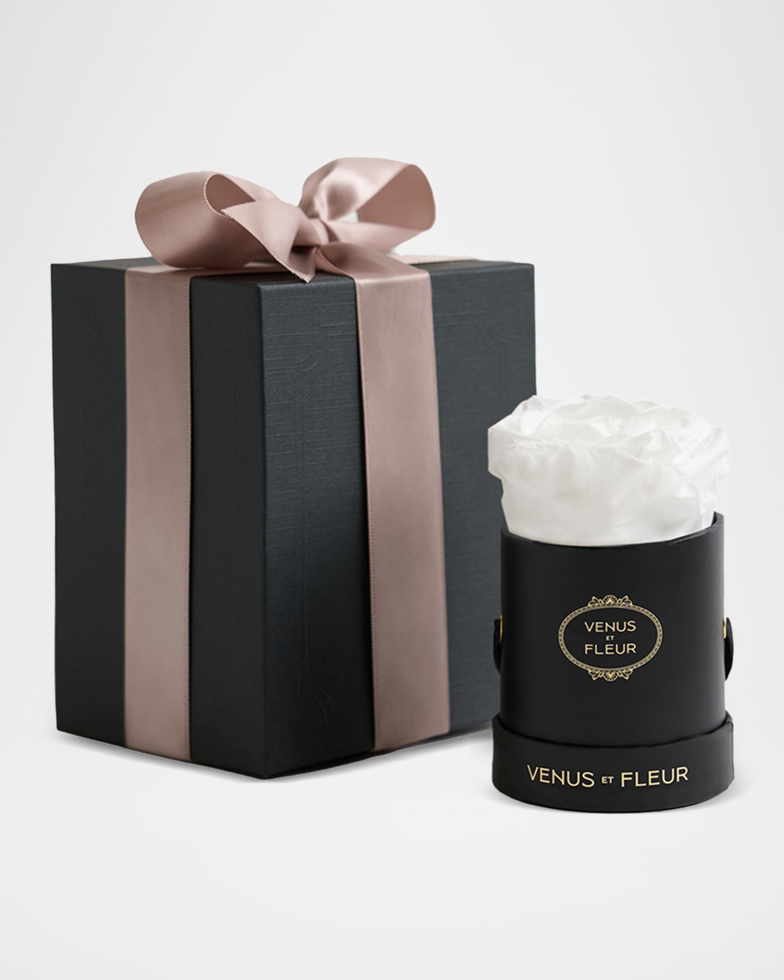 Classic Mini Round Rose Box | Neiman Marcus