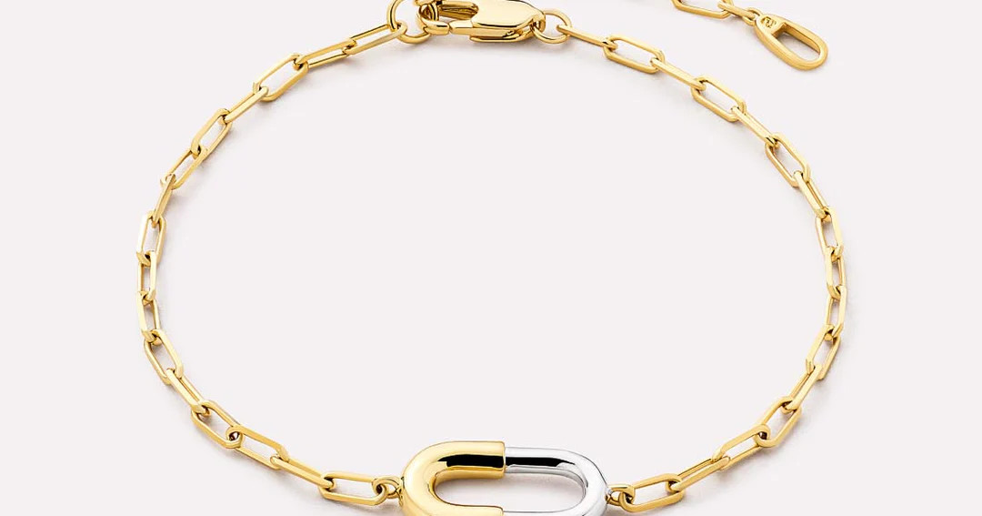 Gold Charm Bracelet - Blake Bracelet | Ana Luisa