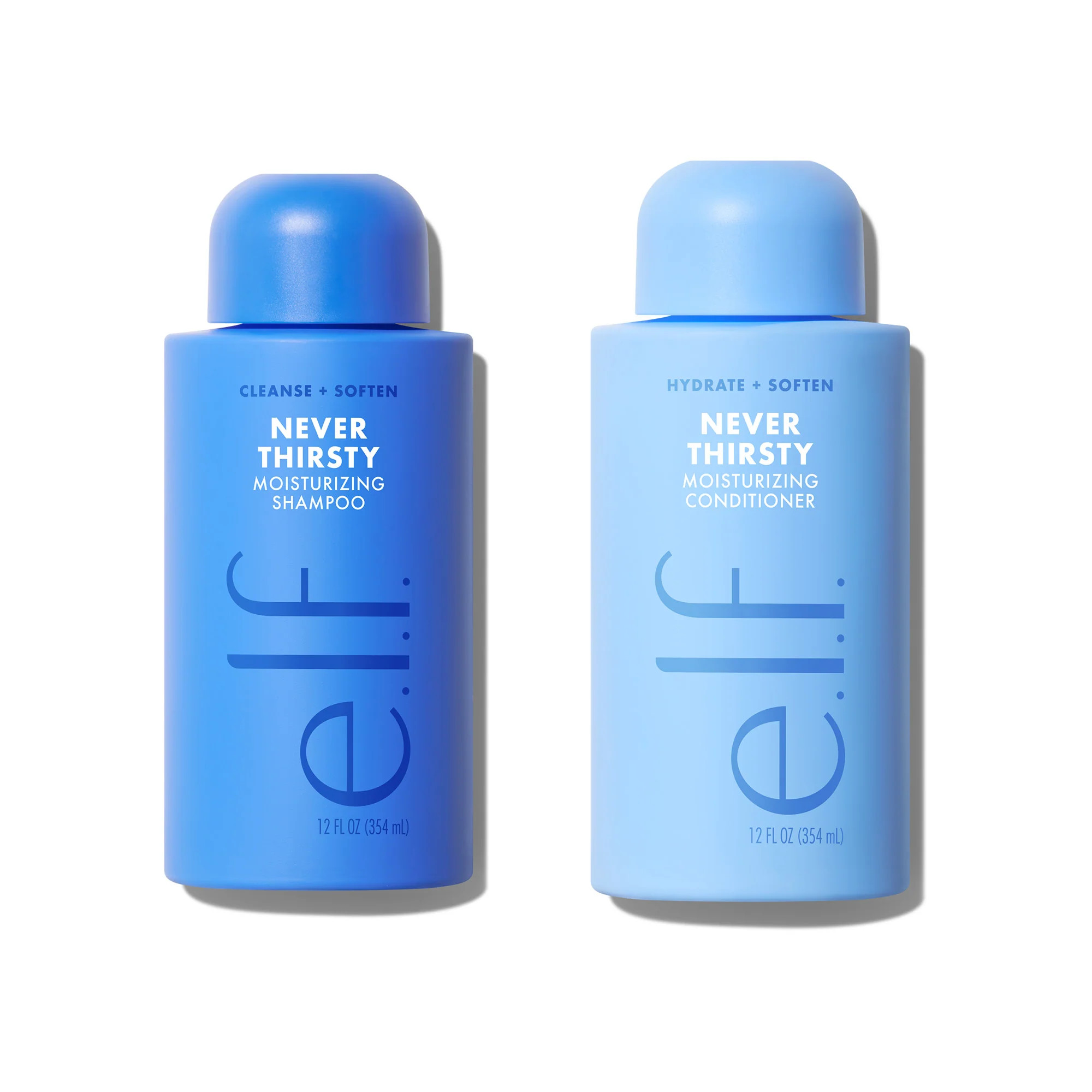 Never Thirsty Shampoo and Conditioner Duo | e.l.f. Cosmetics | e.l.f. cosmetics (US)