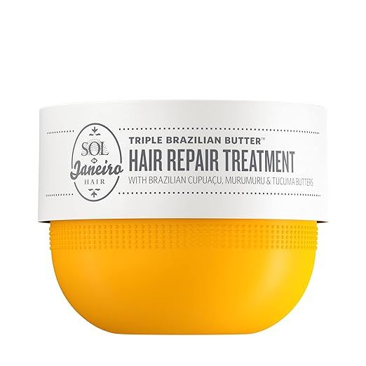 Triple Brazilian Butter Hair Repair Treatment Hair Mask | Amazon (US)